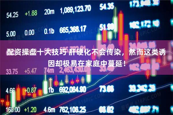 配资操盘十大技巧 肝硬化不会传染，然而这类诱因却极易在家庭中蔓延！