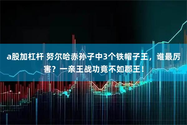 a股加杠杆 努尔哈赤孙子中3个铁帽子王，谁最厉害？一亲王战功竟不如郡王！